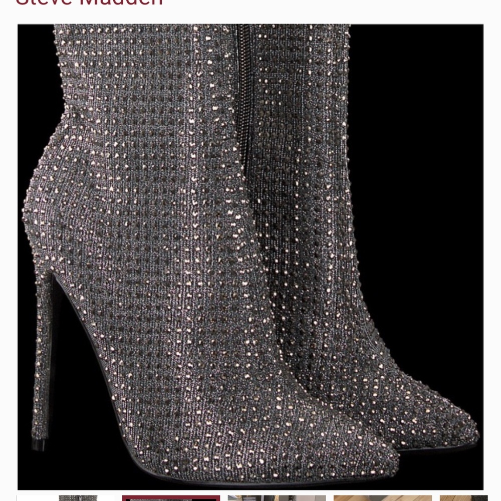 Steve Madden x Cardi B Wifey Women’s Booties Size 7